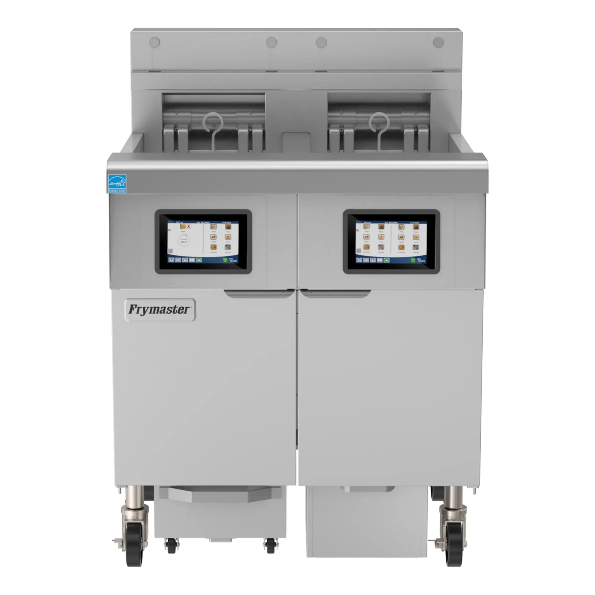 [FRYT-2FQE30U] Frymaster FQE (2 kuipen, Geen mandjeslift, Zonder olieaftap aan de voorzijde, Zonder spreader cabinet)